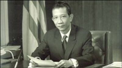 Đại sứ VNCH Bùi Diễm tại Washington-1970. Source: vietnamvanhien.net