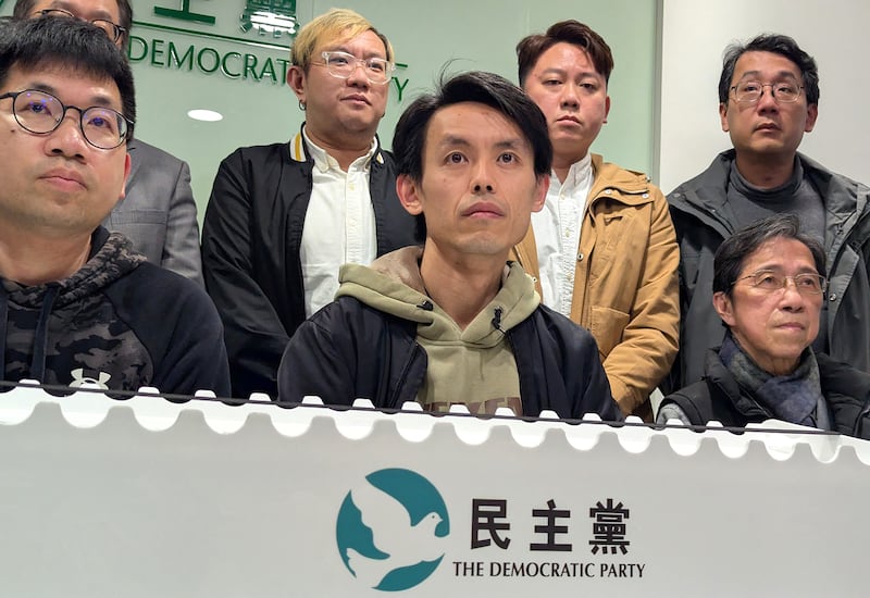 香港民主党  罗建熙  新闻发布会