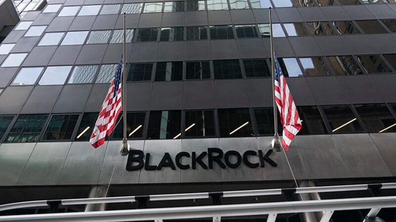 位于纽约的美国最大投资管理公司贝莱德集团（BlackRock）总部（美联社）