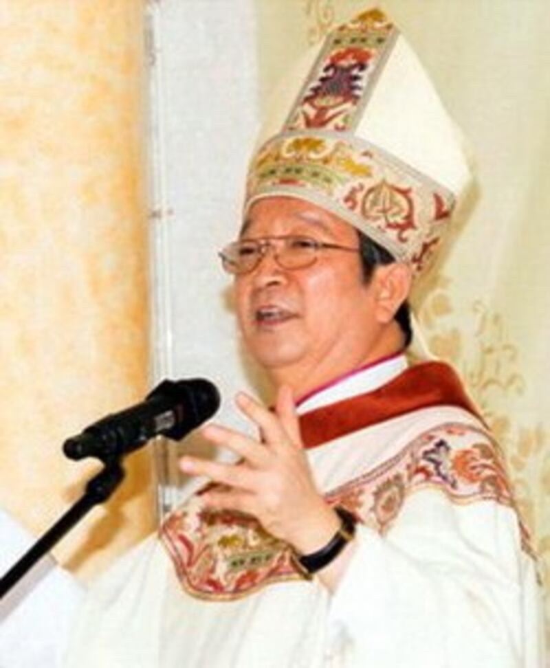 Tổng giám mục Phao lô Bùi Văn Đọc, chủ tịch Hội đồng Giám mục Việt Nam.(vietcatholic)