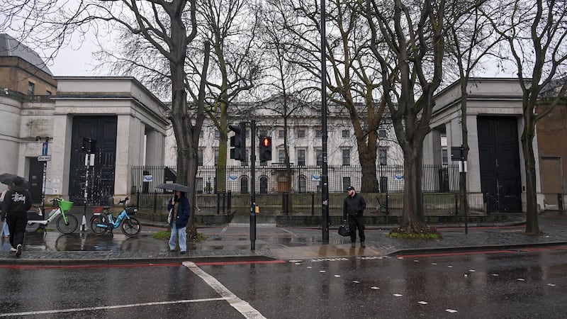 Royal Mint Court, the controversial site of China's proposed new 'super-embassy' in London.