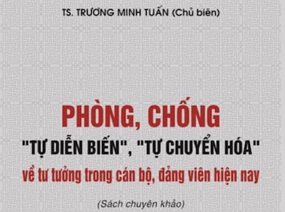 Trang bìa sách của cựu Bộ trưởng Trương Minh Tuấn