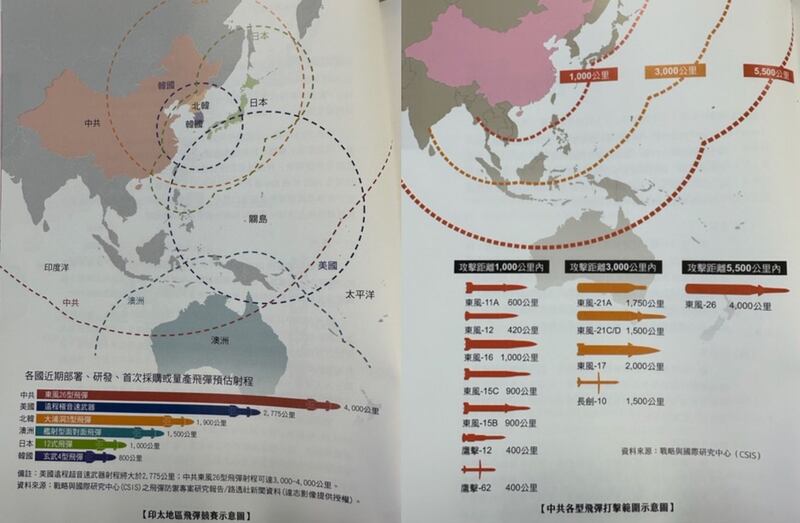 台湾的国防部公布《中华民国112年国防报告书》。（记者夏小华摄）