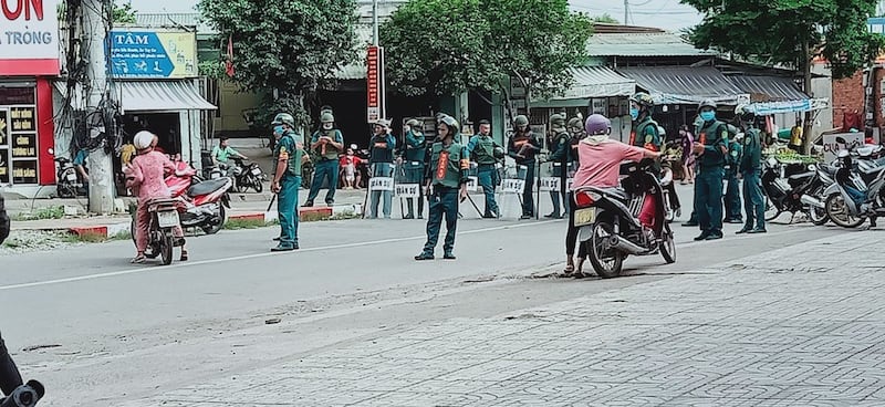 Hình minh hoạ. Đình công ở công ty Chí Hùng, tỉnh Bình Dương, hồi cuối tháng 5/2020