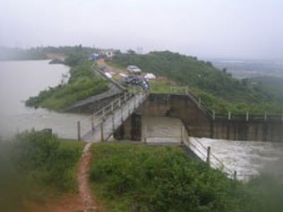 Hồ thủy điện Phú Ninh . Source laodong.com