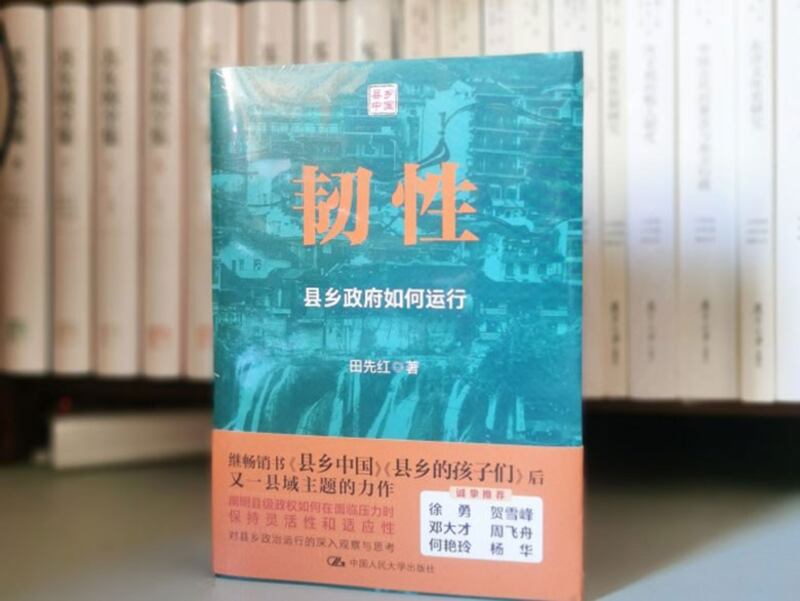 华中师范大学中国农村研究院教授田先红的《韧性：县乡政府如何运行》。（微博）