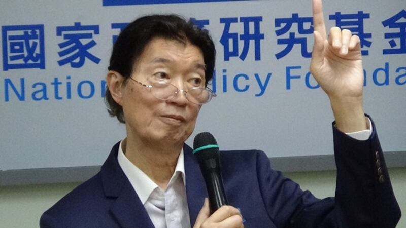 “中华民国”驻美前代表沈吕巡（记者夏小华摄）