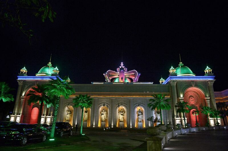 The Kings Romans casino in Ton Pheung, a special economic zone set in northwestern Laos along the Mekong River, at the border with Thailand and Myanmar, in file photo taken April 8, 2015. Credit: AFP