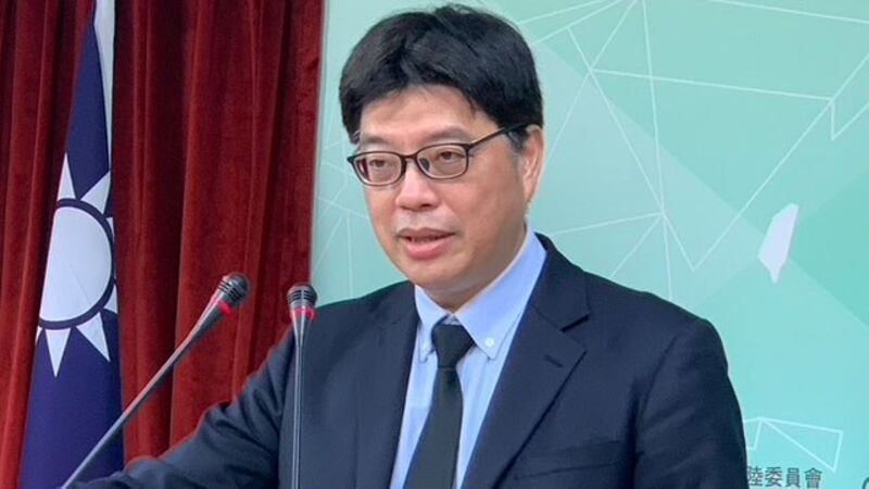 陆委会发言人邱垂正批香港国安法43条扼杀台港交流。(资料照)