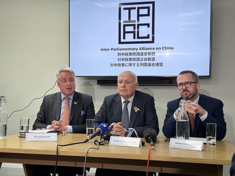 英国国会议员呼吁英政府应将中国列为“威胁”，而非“划时代的挑战”。 （董舒悦摄）