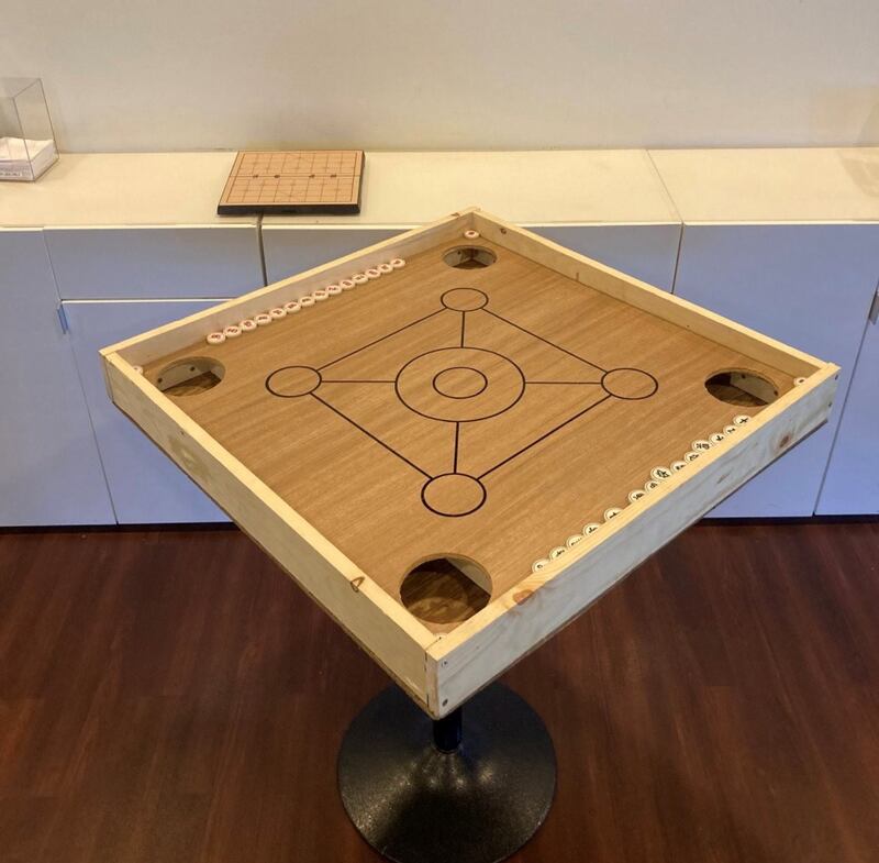 活动主办方准备的康乐棋（主办方提供）