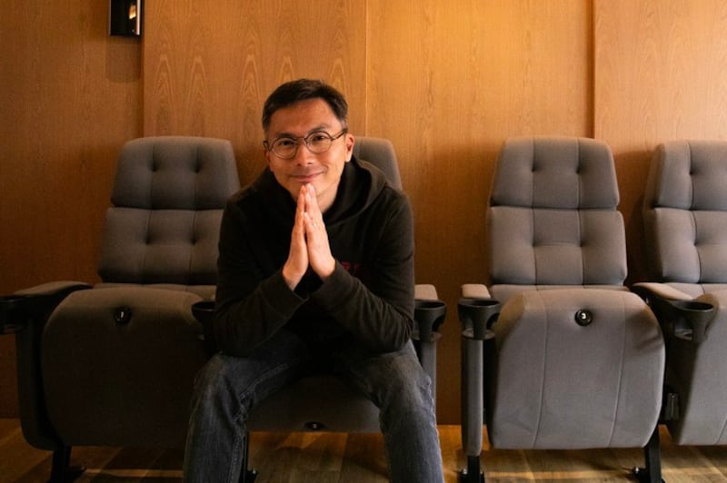 In this undated photo, film director Kiwi Chow, whose documentary on the 2019 protest movement "Revolution of our Times" was also never shown in Hong Kong. (Chi Chun Lee/RFA)