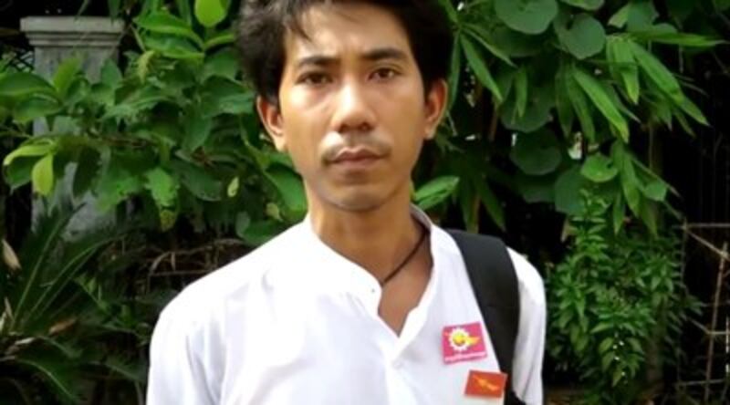 Kyaw Ko Ko, chairman of ABFSU, in an undated photo. Credit: RFA