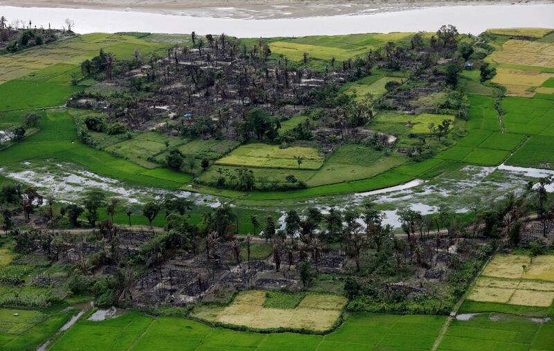 Prosecutor says 2017 Rohingya crackdowns were suspected of being committed by the army, police and civilians.