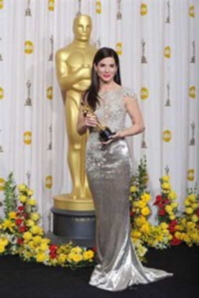 Người đẹp Sandra Bullock chiếm Oscar dành cho nữ tài tử tài ba nhất trong năm 