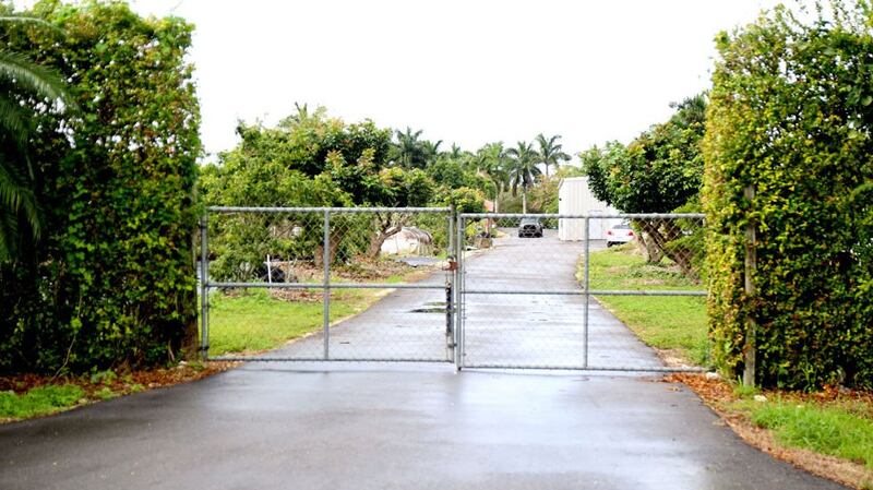 The Praings' house in Homestead, Florida.