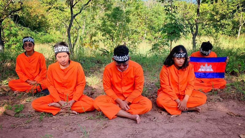 Khmer Thavirak hunger Strike on 08-11-2022 at Prah Vihear Province.jpg