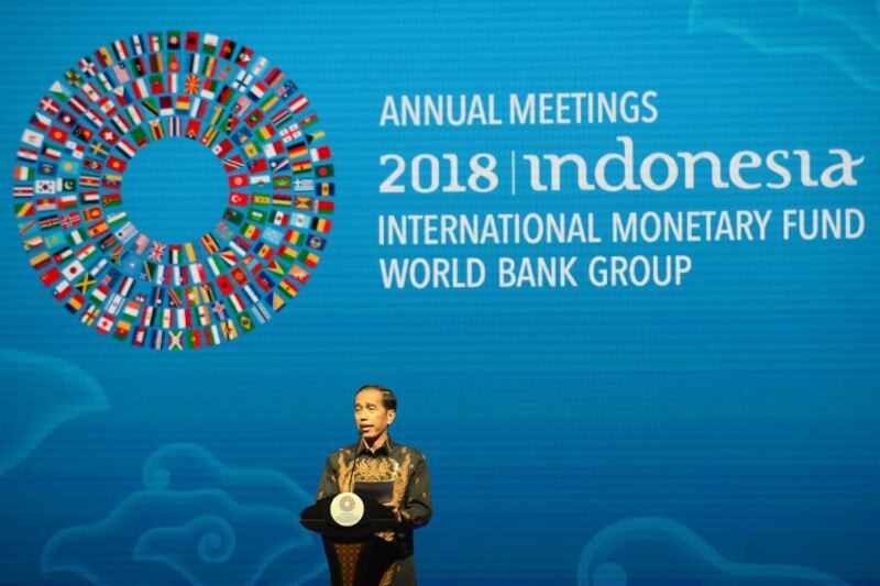 Cuộc họp thường niên của IMF và World Bank tại Indonesia.