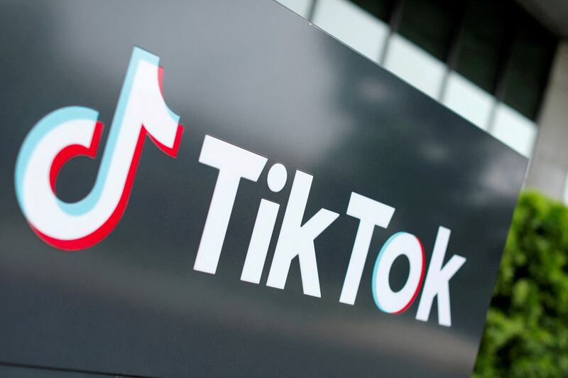 TikTok 应用程序徽标（路透社）