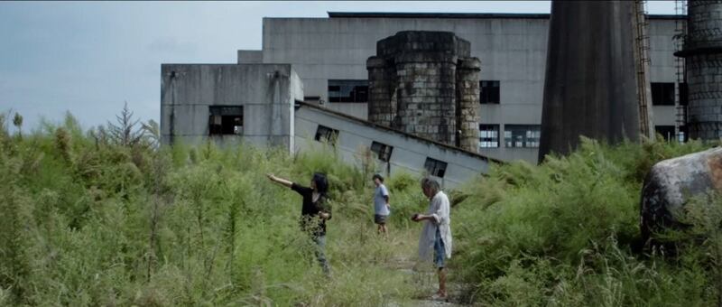 A scene from the new film "Tedious Days and Nights," which tells the story of poet Zeng Dekuang, who returns to the former industrial town of Coal Dam. Credit: Tedious Days and Nights