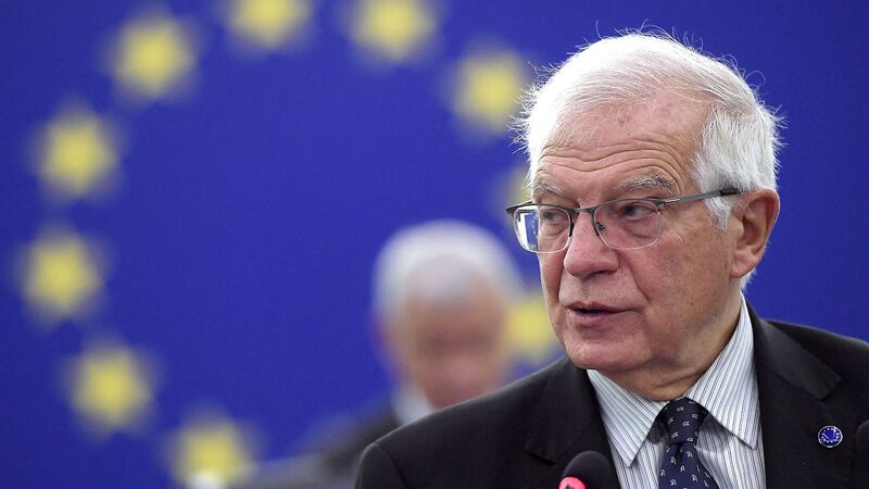 欧洲联盟外交与安全政策高级代表博雷利（Josep Borrell ）。（AFP）