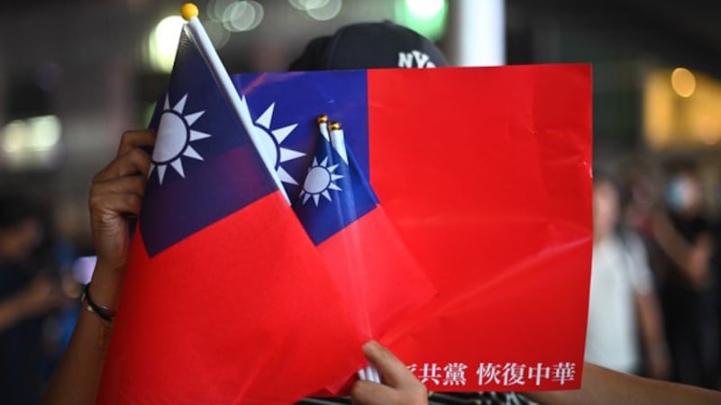 “中华民国在台湾”已经形成最大共识。（法新社）