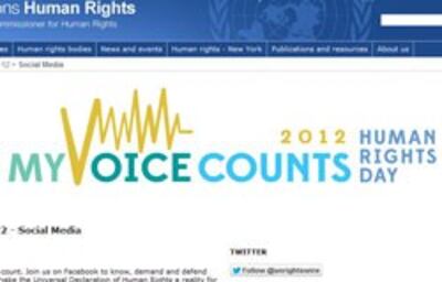 OHCHR giới thiệu cuộc hội thoại trực tuyến trên Google plus nhân ngày quốc tế nhân quyền 10 tháng 12