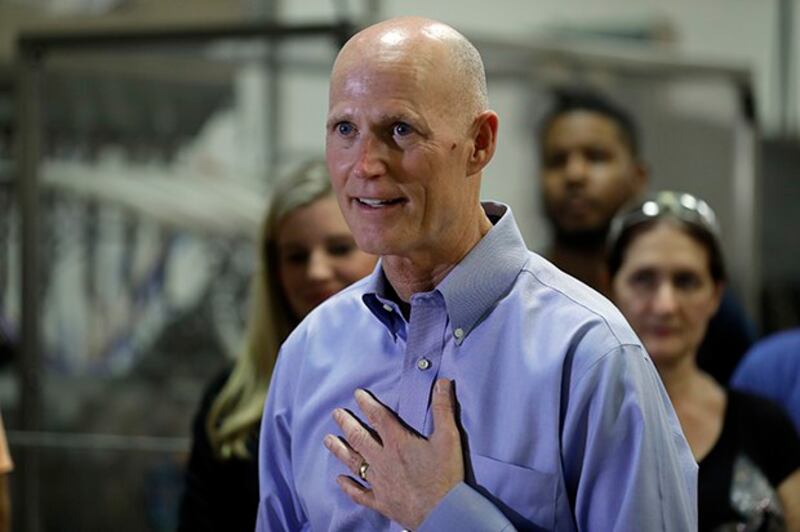 美国联邦参议员史考特2月18日（Rick Scott）再度提出《防止台湾遭侵略法案》（Taiwan Invasion Prevention Act），希望增强台湾抵抗中共侵略性行为和军事行动的能力。（美联社）