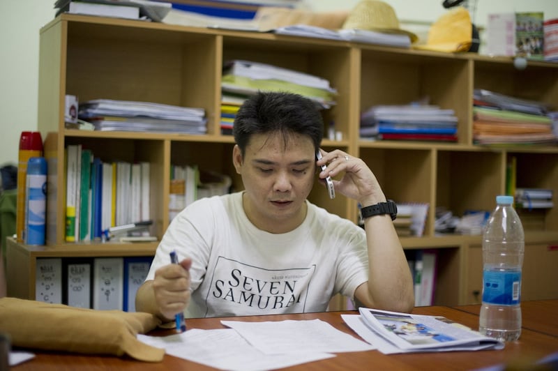 Former National League of Democracy lawmaker Phyo Zayar Thaw, pictured on Aug. 24, 2015, was executed by the Burmese junta in July 2022. His execution, along with a fellow icon of the local democracy movement and two other activists, marked the first judicial executions in the country in decades. (Ye Aung Thu/AFP)