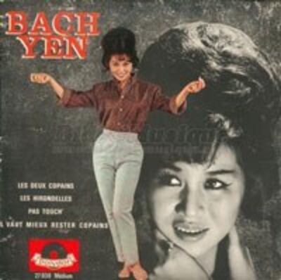 Ca sĩ Bạch Yến (những năm 60). Files photos