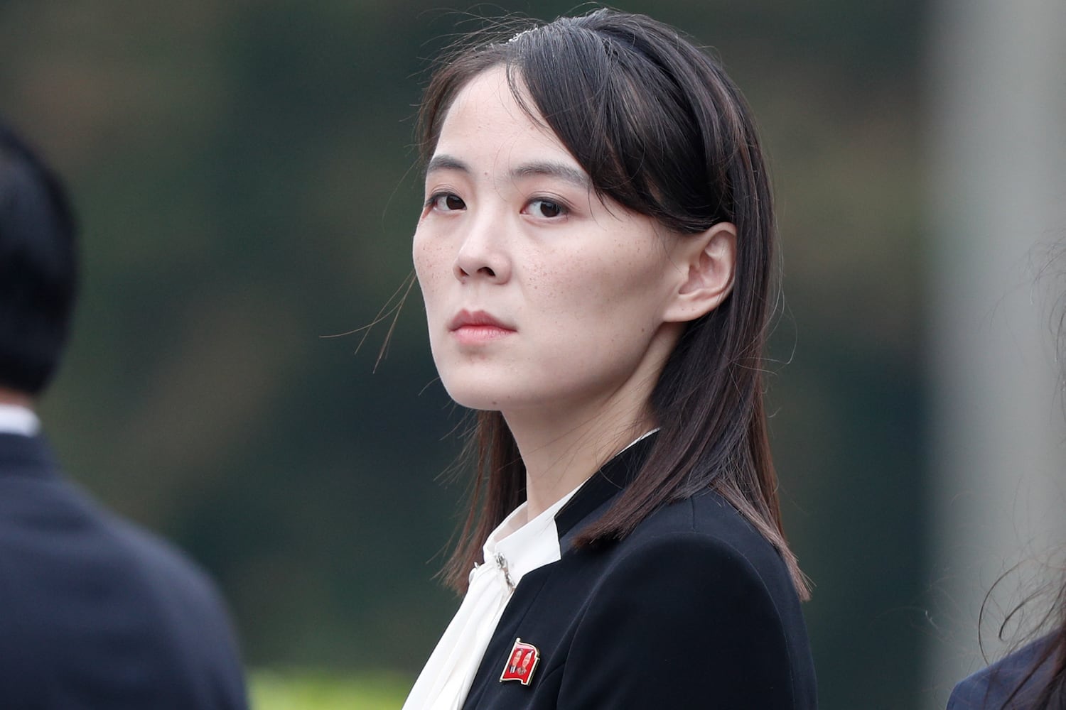 Kim Yo Jong, sister of North Korea’s leader Kim Jong Un, attends wreath laying ceremony at Ho Chi Minh Mausoleum in Hanoi, March 2, 2019.