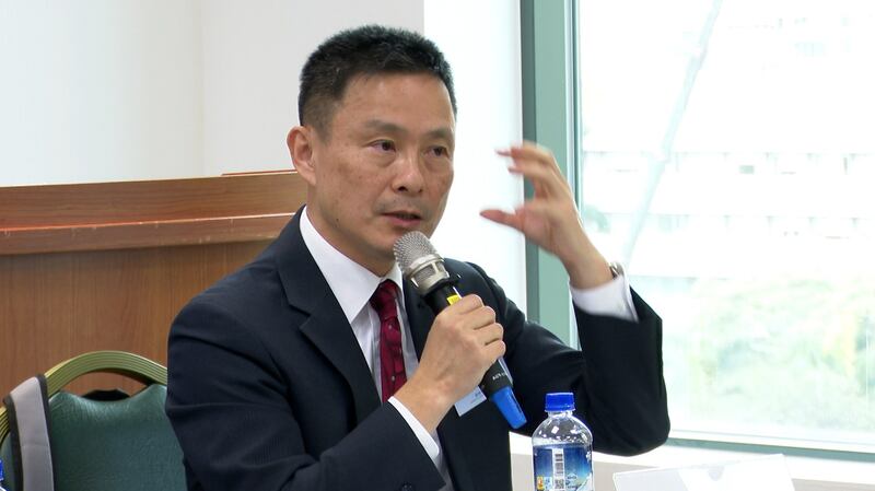 国防大学中共军事事务研究所教授马振坤称，中共无武统意图，但不会放弃武力。（记者 李宗翰摄）