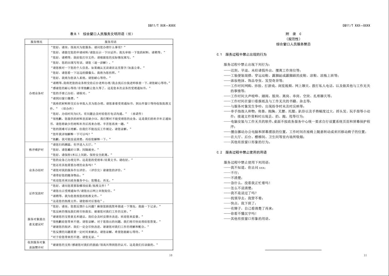 北京市地方标准《政务服务综合窗口人员能力规范》近日在网上公开征求意见。（北京市政务服务管理局官网）