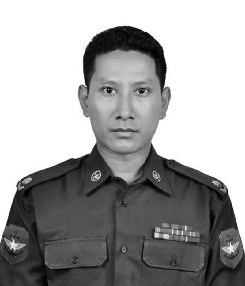 Lt. Col. Banyar Kyaw in an undated photo. Credit: Banyar Kyaw