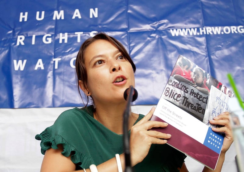 人权观察组织（Human Rights Watch）澳大利亚分部主任伊莱恩·皮尔森（Elaine Pearson）