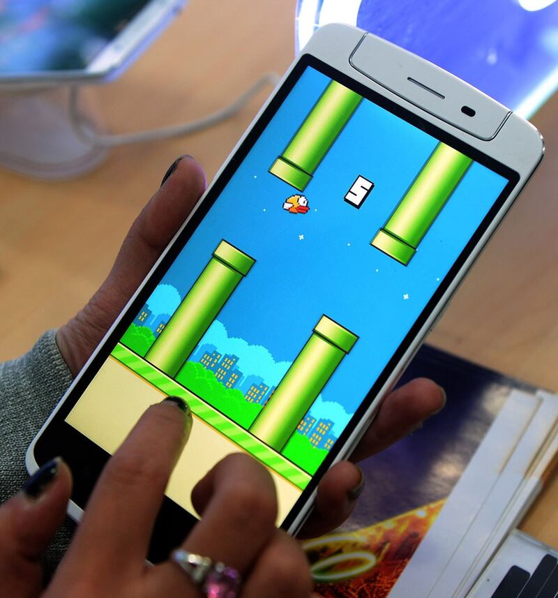 Trò chơi Flappy Bird do Đông Nguyễn phát triển vào năm 2013.