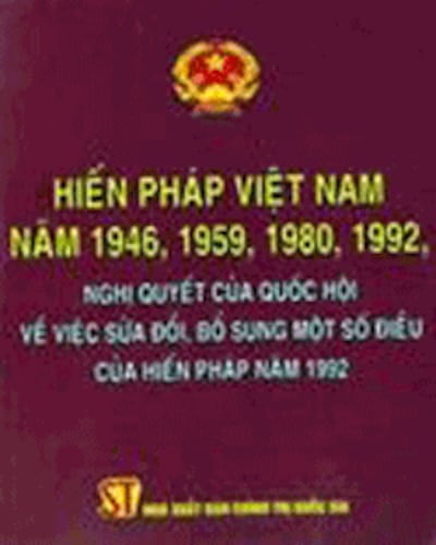 Hiến pháp Việt Nam XHCN- ảnh thuvienso.com