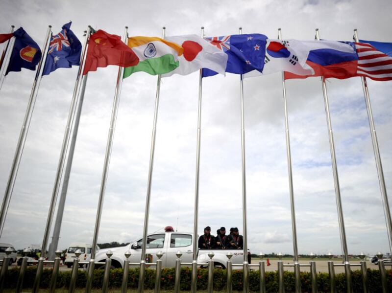 Wattay International Airport in Vientiane, Laos, Sept. 5, 2016.