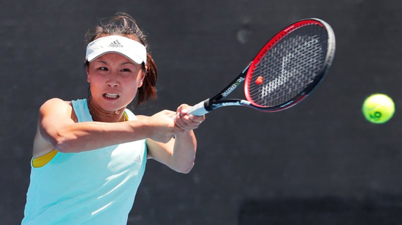 Chinese women's tennis star Peng Shuai is shown in a file photo. Credit: Reuters