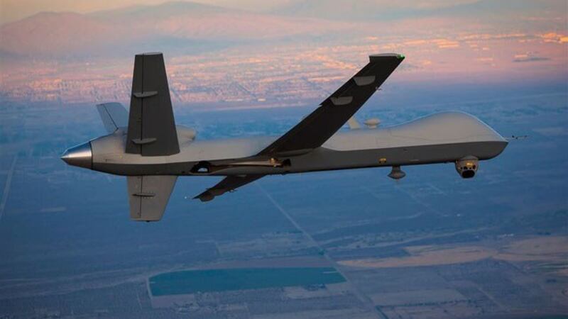 MQ-9无人机。（图取自通用原子航空系统公司网页ga-asi.com）