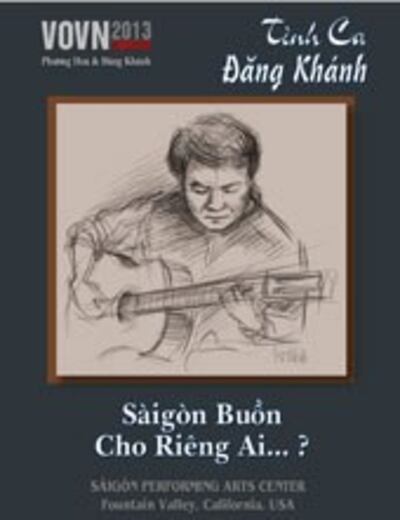 Tình ca Đăng Khánh. Courtesy dangkhanhmusics