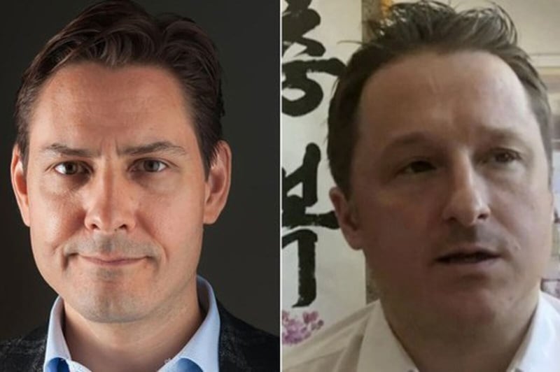 safeguard defenders, Michael Kovig, left, and Spavor: missing in China