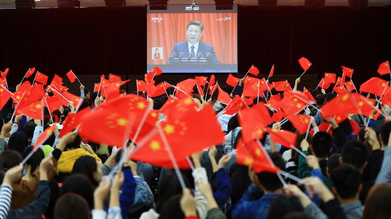 习近平近期发起“学习党史教育”运动。（法新社资料图片）