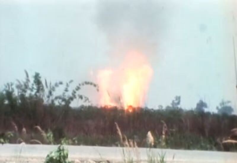 Chiến trường An Lộc năm 1972. Screen capture.