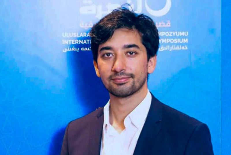 Abdusami Hoten runs the East Turkistan Youth Center in Istanbul, which offers support and guidance to young Uyghurs to help them make positive changes in their lives. Credit: RFA