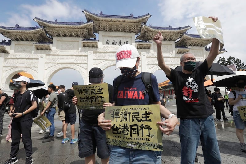 03 Lai Ching-te speech Double Tenth Taiwan China protests Hong Kong Umbrella Movement.jpg