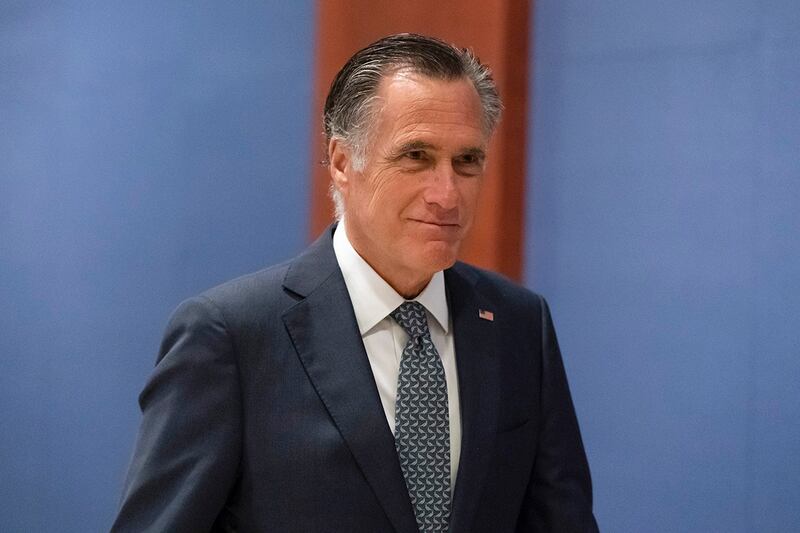 美国参议员罗姆尼（Mitt Romney）在会后表示，美国政府应该尽快为乌克兰提供米格-29战斗机。（美联社）