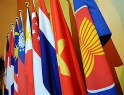 Cờ các quốc gia thuộc khối ASEAN