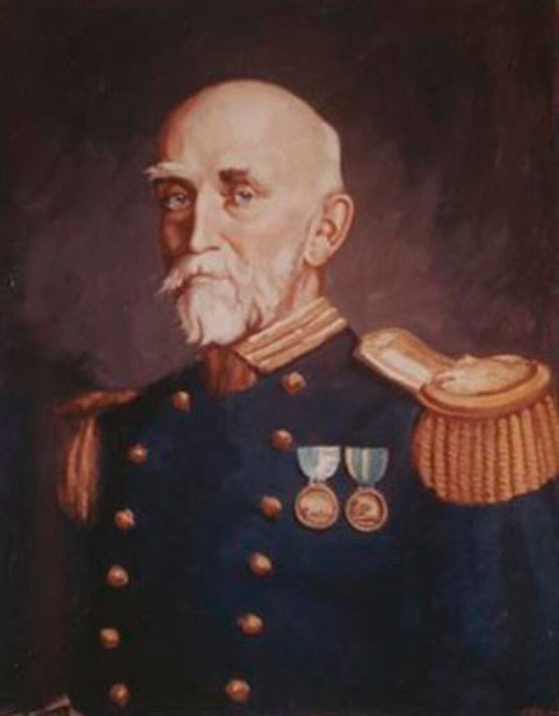 美国海权之父马汉（Alfred Mahan）。（U.S. Navy）