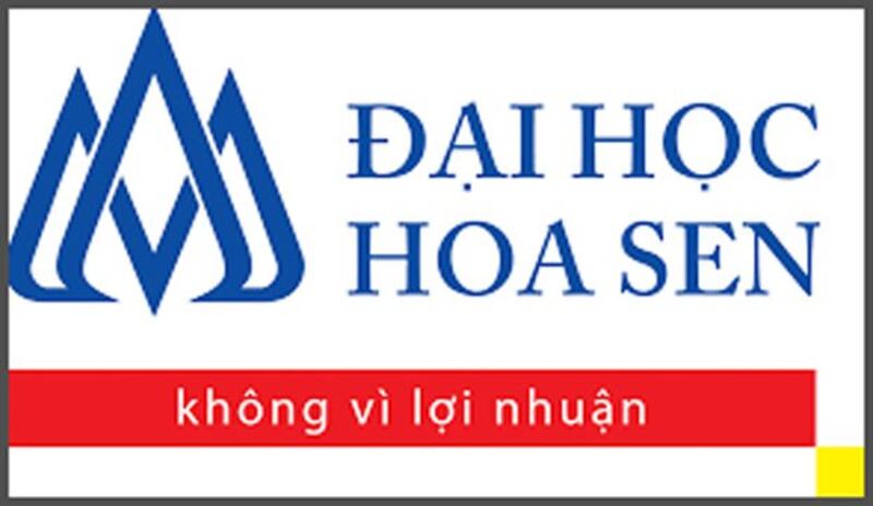 Hình biểu tượng của Trường Đại học Hoa Sen.